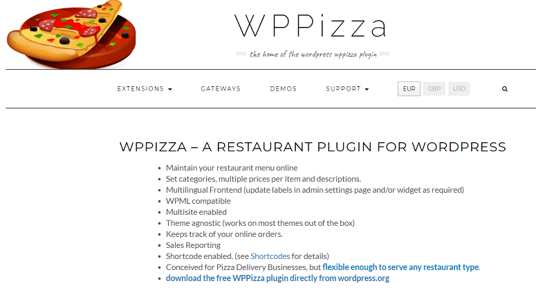 Melhores Plugins de Menu de Restaurante para WordPress