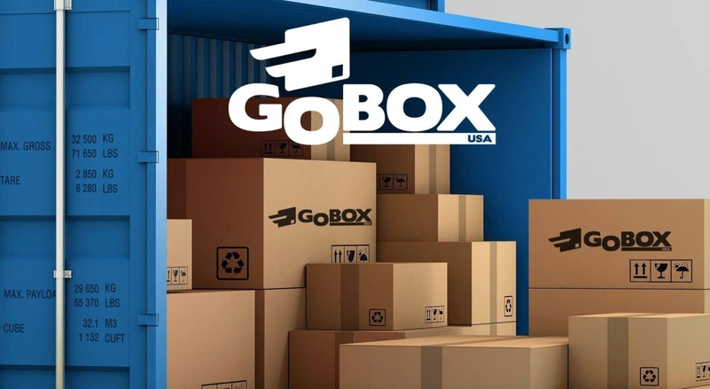 GoBox USA redirecionamento de encomendas