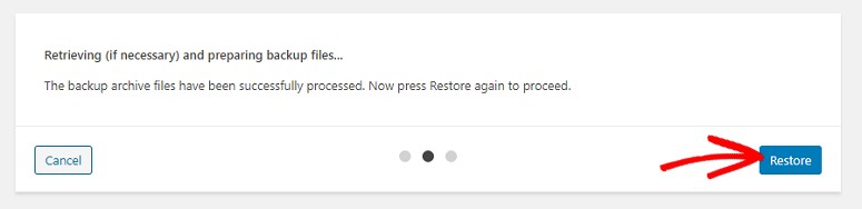 Como restaurar o WordPress a partir do backup como restaurar um site WordPress a partir de um backup