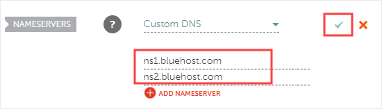 Adicionando seus servidores de nomes no Namecheap