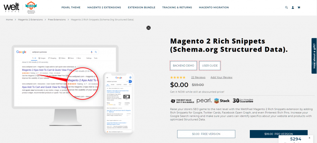 Magento 2 Rich Snippets