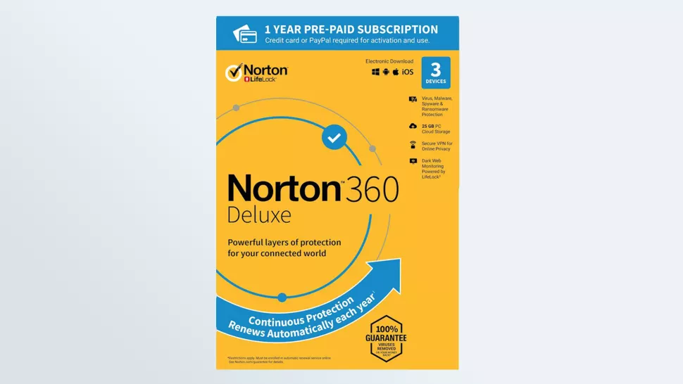 Norton 360 Deluxe antivirus