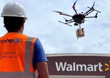 Walmart está usando Drone para Delivery nos EUA