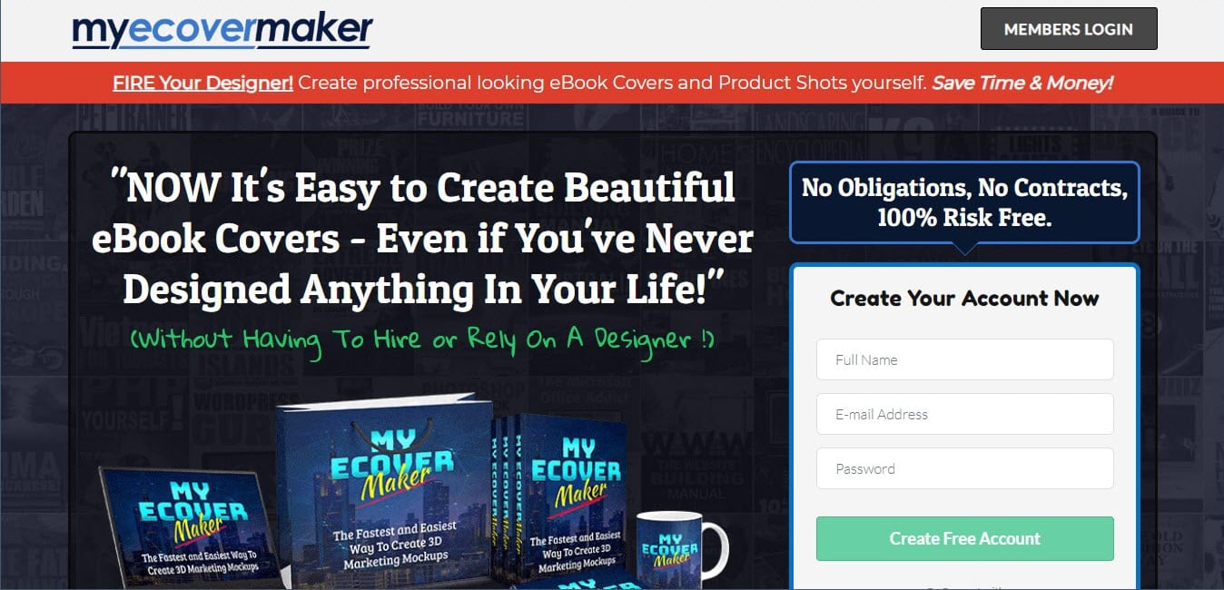 MyeCoverMaker capas de ebooks
