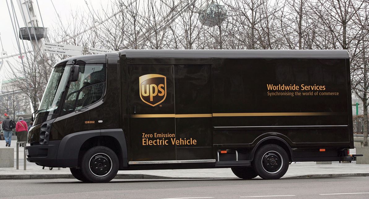 UPS serviço postal Carrier eua