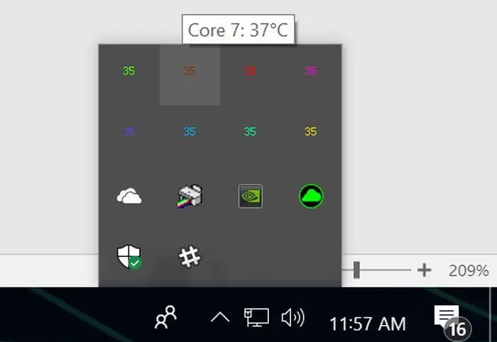 temperatura da CPU Core Temp