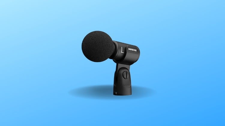 microfone shotgun Shure MV88+
