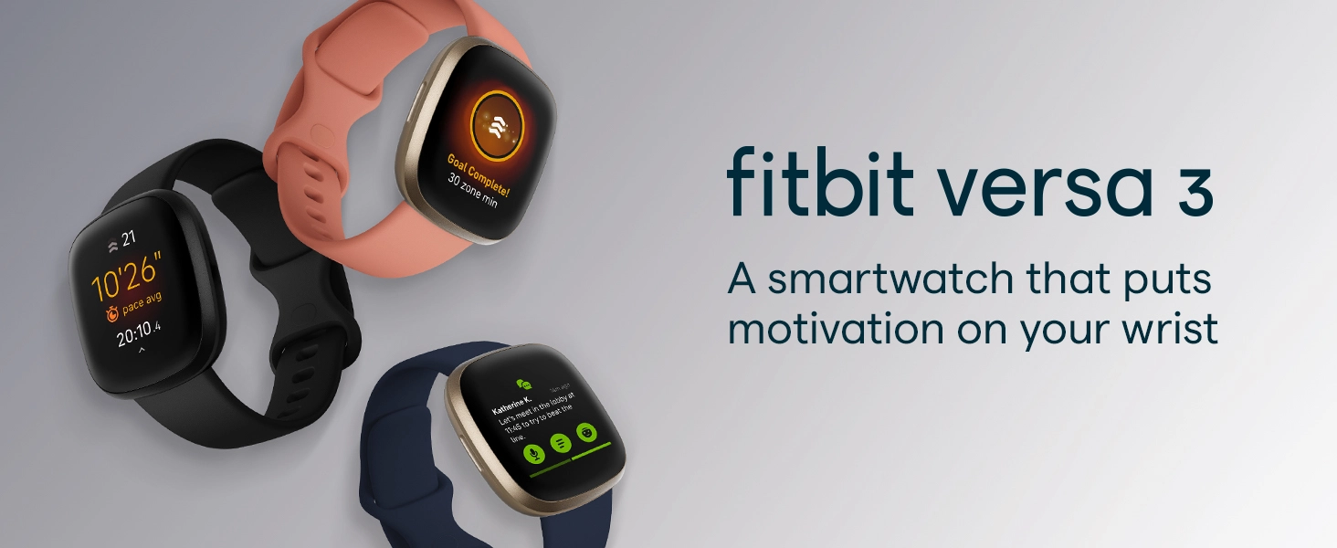 Fitbit Versa 3 Smartwatch android