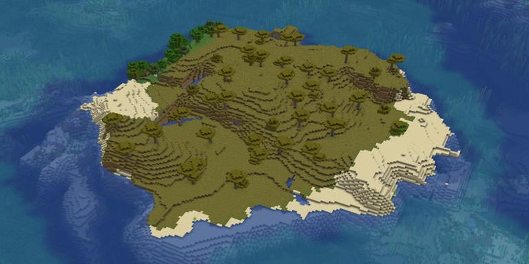 Ilha Savanna Minecraft