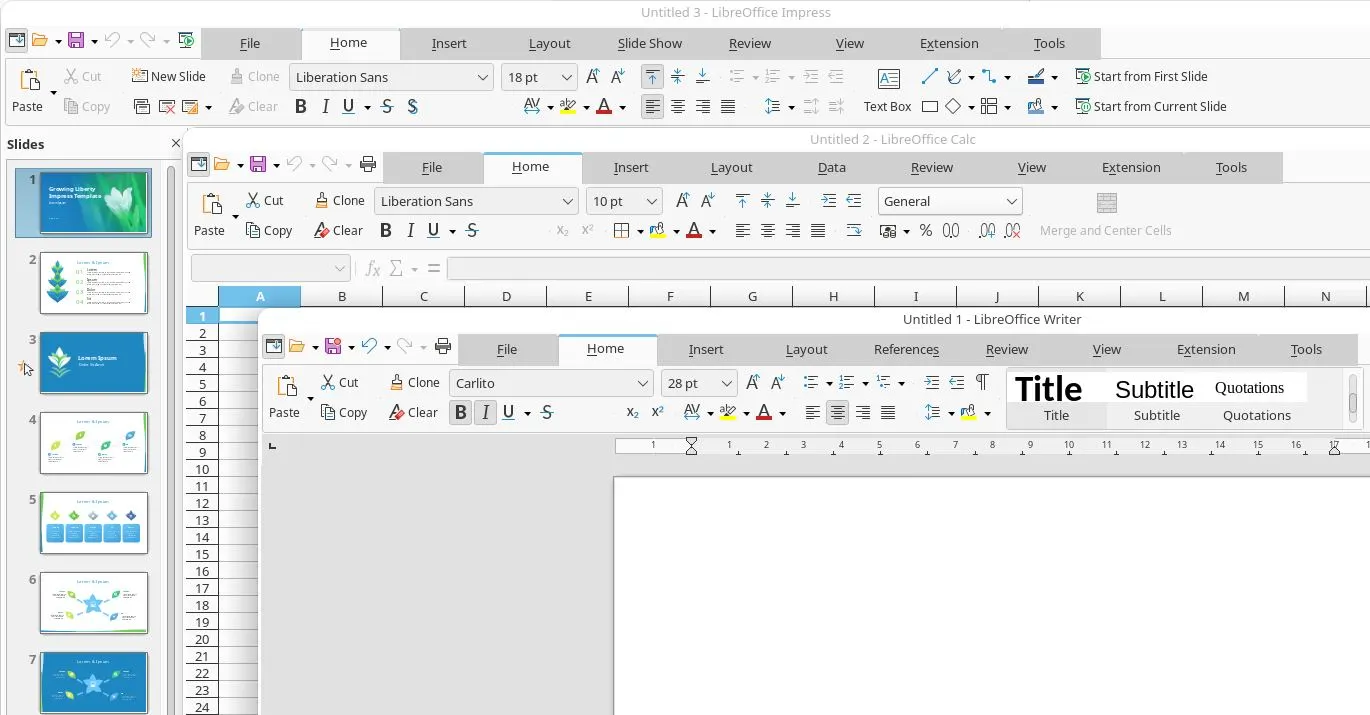 LibreOffice word