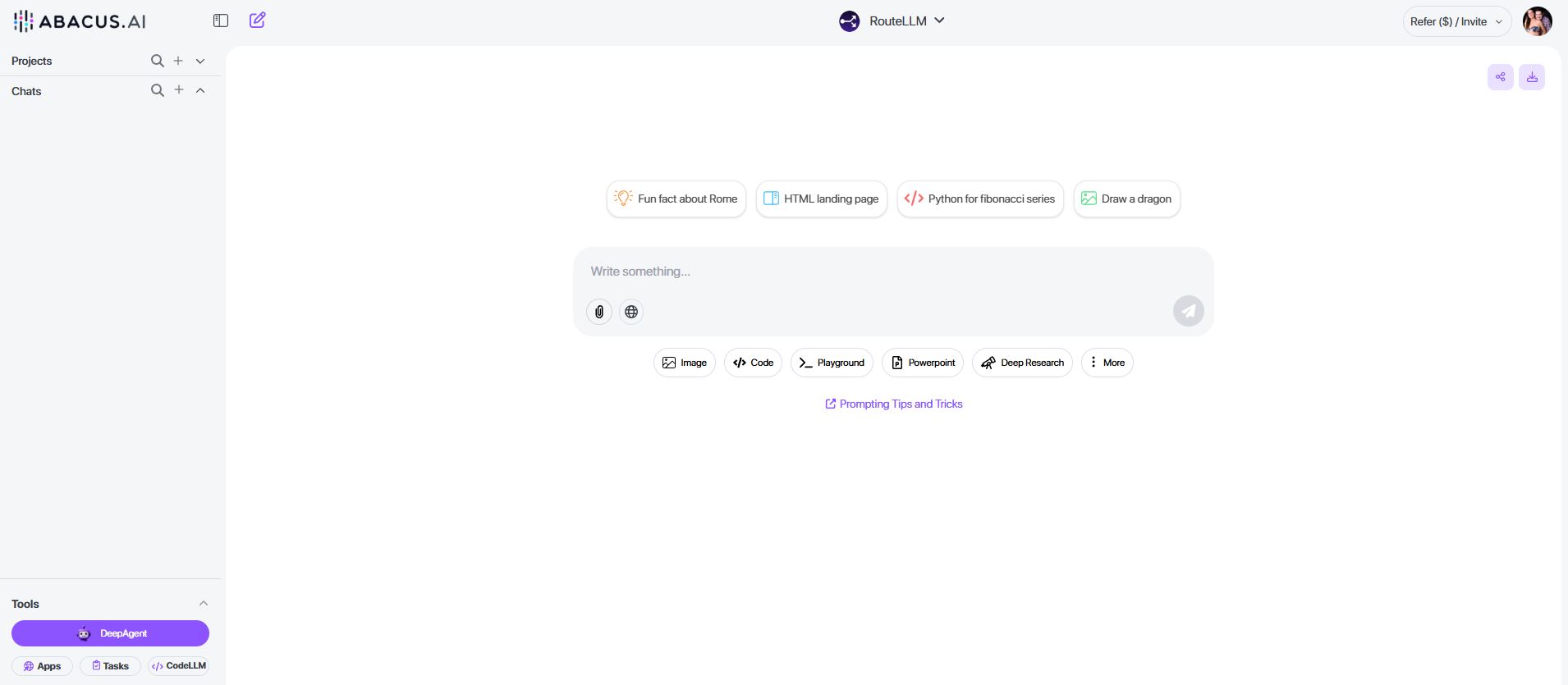 Abacus.ai – DeepAgent