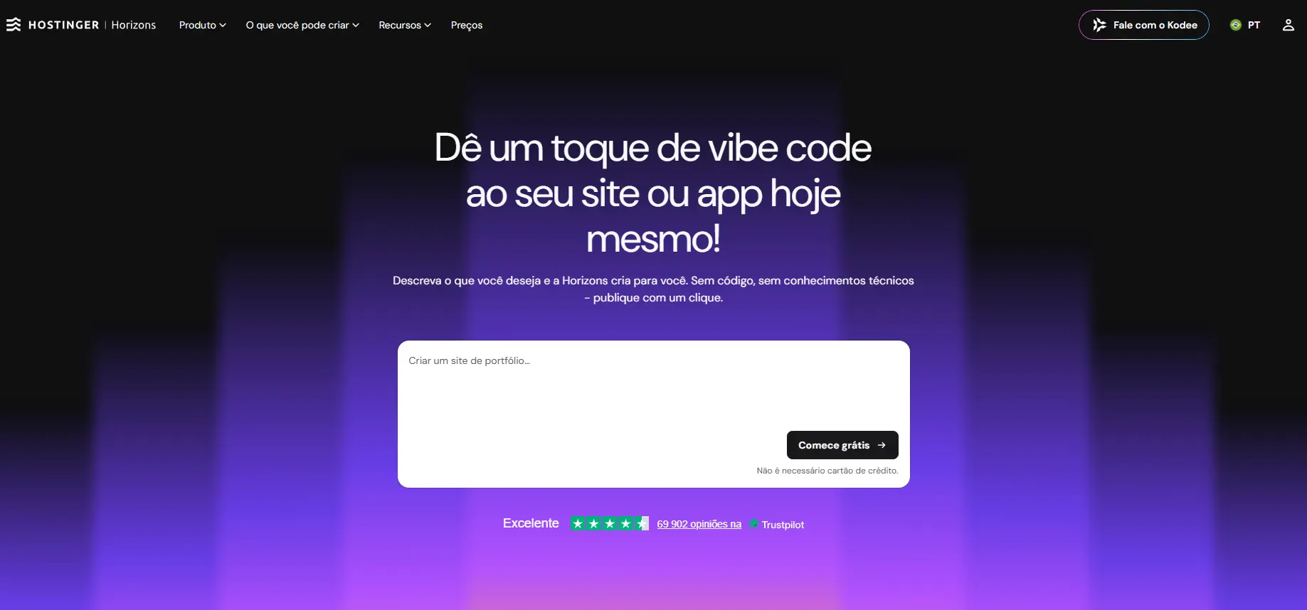 Vibe Coding: quais as melhores ferramentas em 2026 Hostinger Horizons